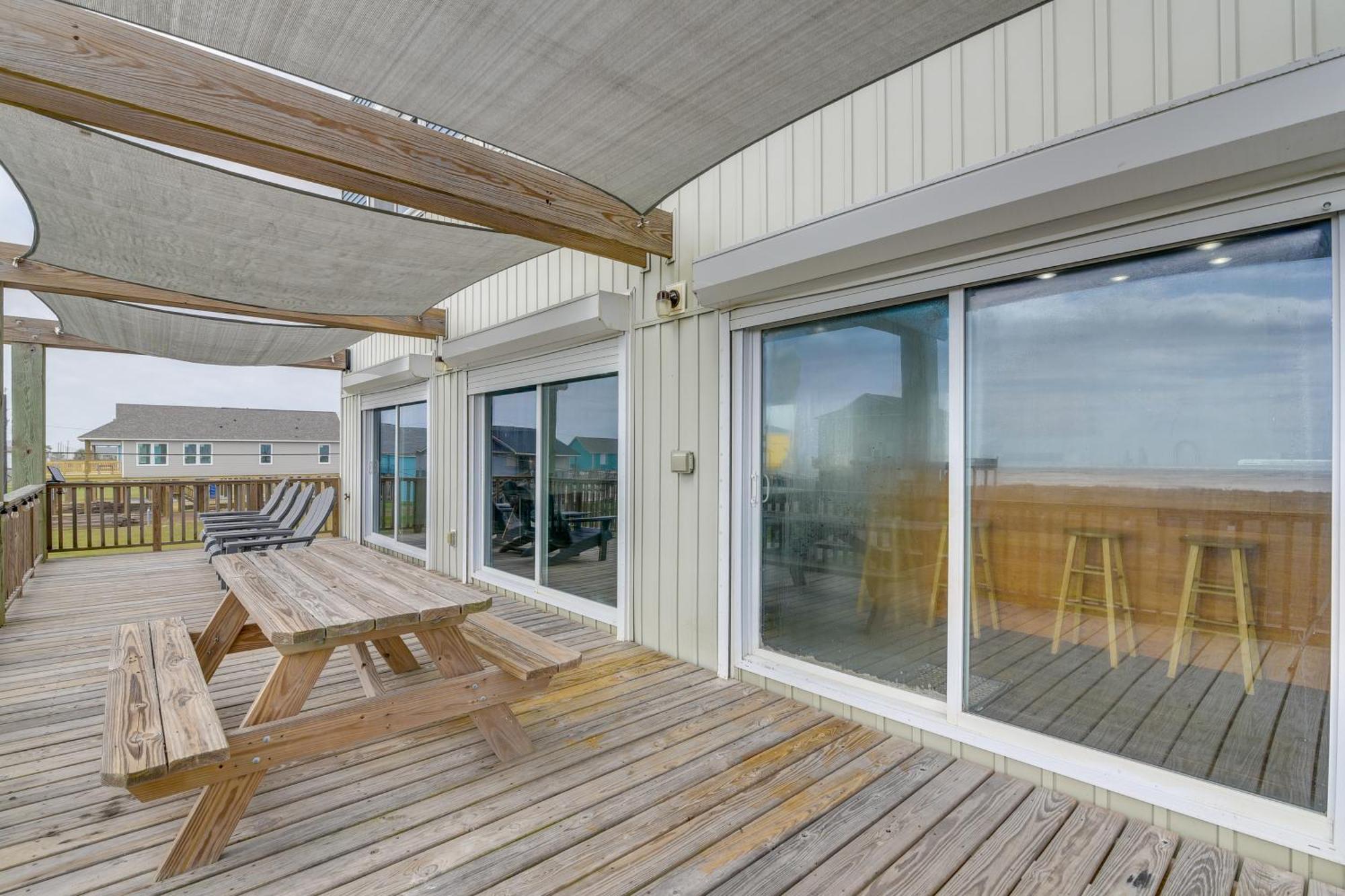 Ocean-View Surfside Home With Boardwalk To Beach! Серфсайд-Біч Екстер'єр фото